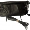 KrisKlank City Girl Black Leather Clutch Handbag