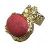 Marble Red Gold Nugget  - 7