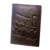 Levi's Dark Brown Back Pocket Men's Wallet 